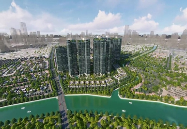 Cho thue căn hộ Sunshine City 2 Phòng ngủ căn góc view thông thoáng