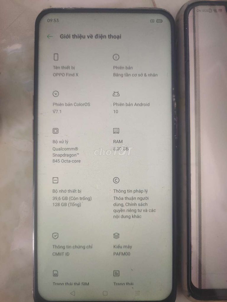 OPPO Find X 128GB. Mua bán Điện thoại tại Huyện Dương Minh Châu Tây Ninh được đăng bởi Tuyên hình 1