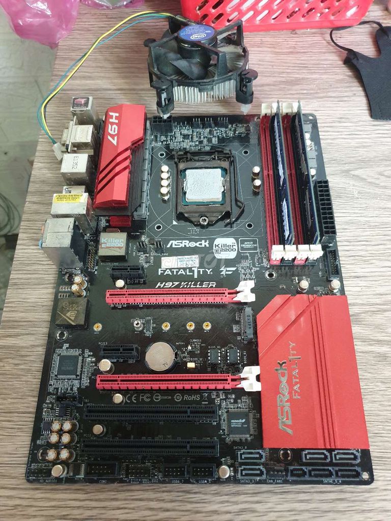 Combo Main ASRock H97 Killer (Main + CPU + RAM). Mua bán Linh kiện (RAM, Card...) tại Huyện Tân Phước Tiền Giang được đăng bởi Thế Hiển hình 1
