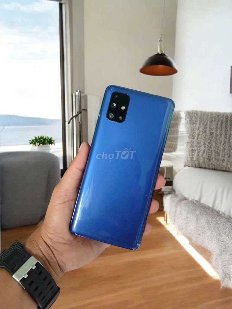 Samsung Galaxy M51 8GB/128GB Xanh. Mua bán Điện thoại tại Huyện Hóc Môn Tp Hồ Chí Minh được đăng bởi minh luân  hình 1