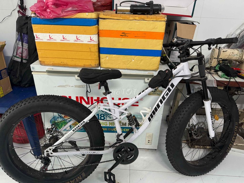 Ít chạy nên cần bán. Mua bán Xe đạp tại Huyện Cần Giuộc Long An được đăng bởi Ngò Rí hình 1