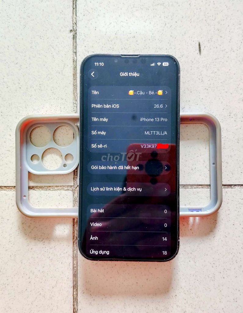 Apple iPhone 13 Pro 128gb. Mua bán Điện thoại tại Thành phố Thuận An Bình Dương được đăng bởi Giang Phạm hình 1