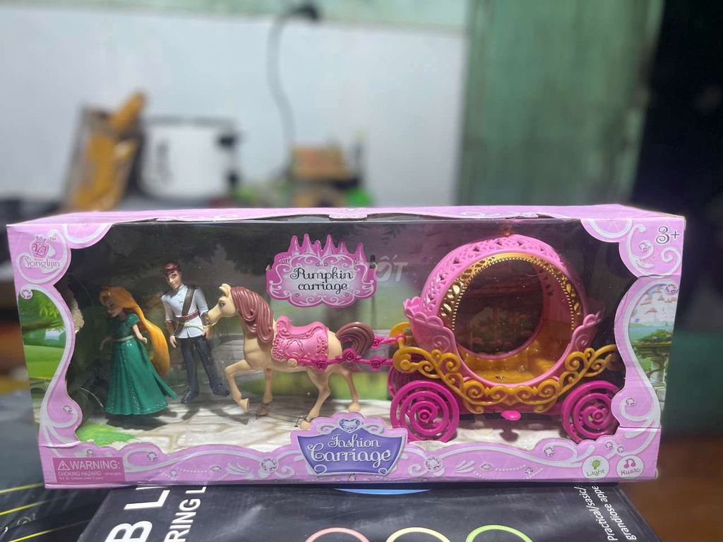 Đồ chơi búp bê Yonglijin Pumpkin Carriage. Mua bán Mẹ và bé tại Huyện Bình Chánh Tp Hồ Chí Minh được đăng bởi Chanh Minh hình 1