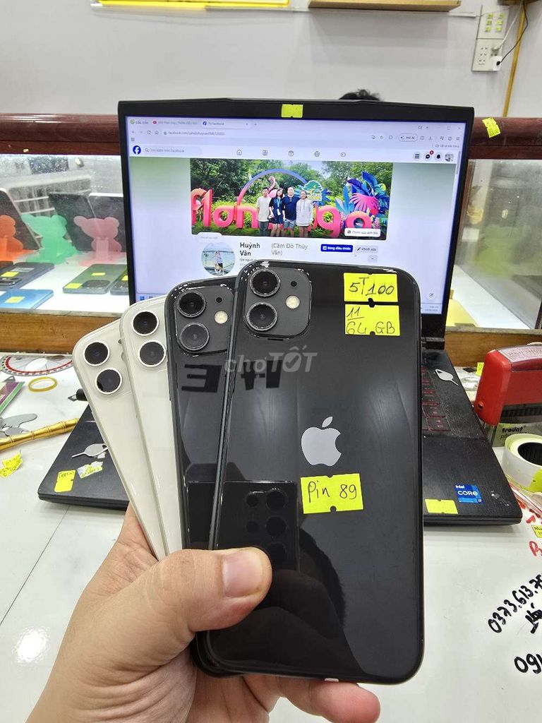 Apple iPhone 11 64GB 128GB. Mua bán Điện thoại tại Thành phố Long Xuyên An Giang được đăng bởi Facebook Cầm Đồ Thúy Vân hình 1