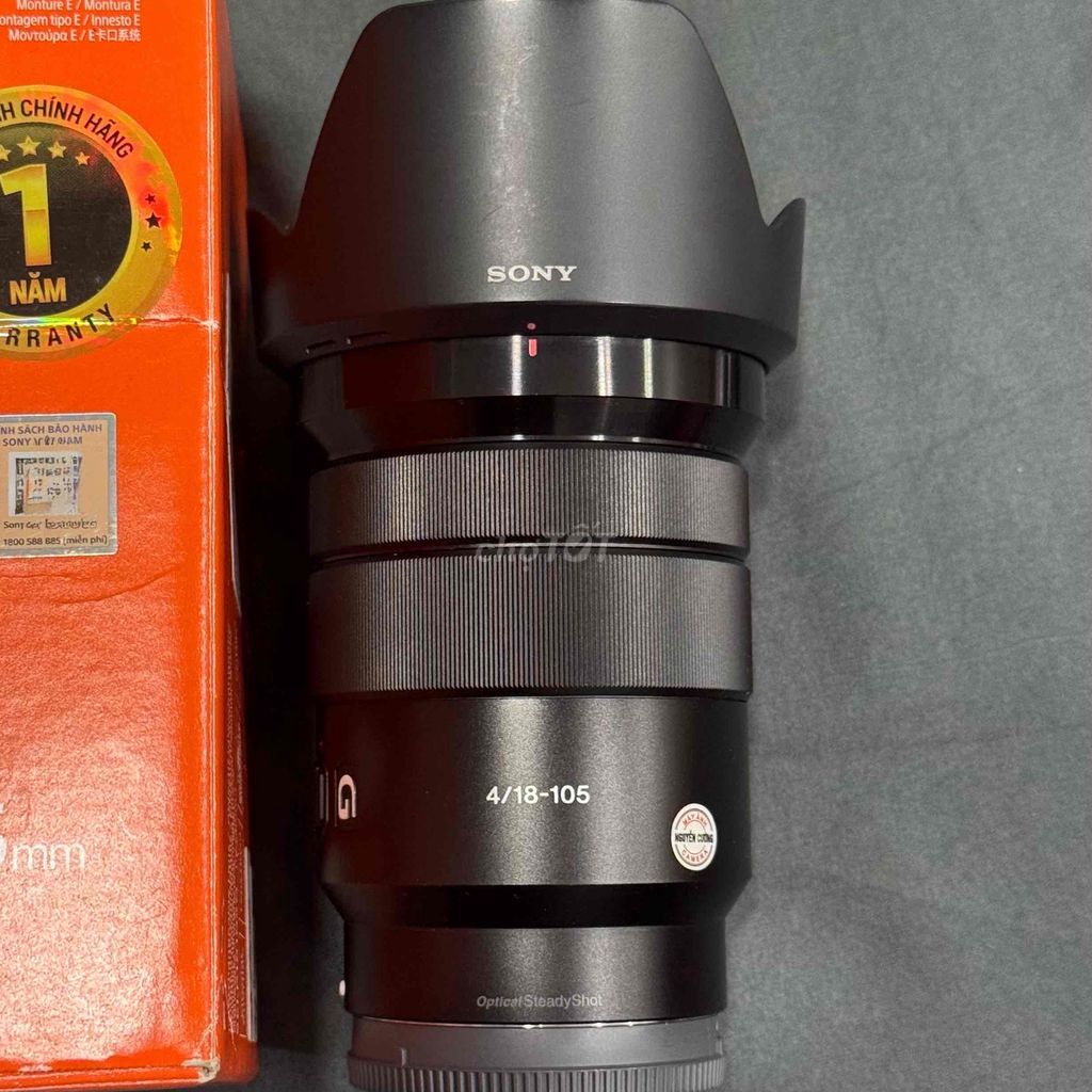 Ống kính Sony 18-105mm f/4 fullbox. Mua bán Máy ảnh, Máy quay tại Quận Tân Phú Tp Hồ Chí Minh được đăng bởi Bẩu hình 1