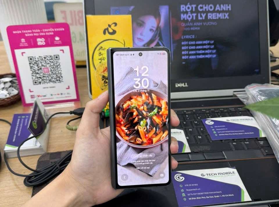 SS  Z Fold4 Xám 256GB, 2sim zin thanh lý 2 màn đẹp. Mua bán Điện thoại tại Quận Gò Vấp Tp Hồ Chí Minh được đăng bởi Minh phương hình 1