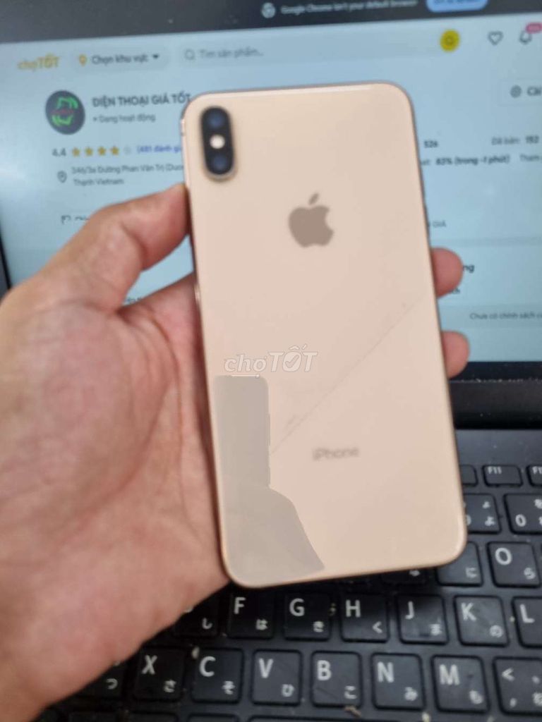 IPHONE XS MAX 64GB MÁY QUỐC TẾ FULL CHỨC NĂNG . Mua bán Điện thoại tại Quận Bình Thạnh Tp Hồ Chí Minh được đăng bởi Dân Mobile hình 1
