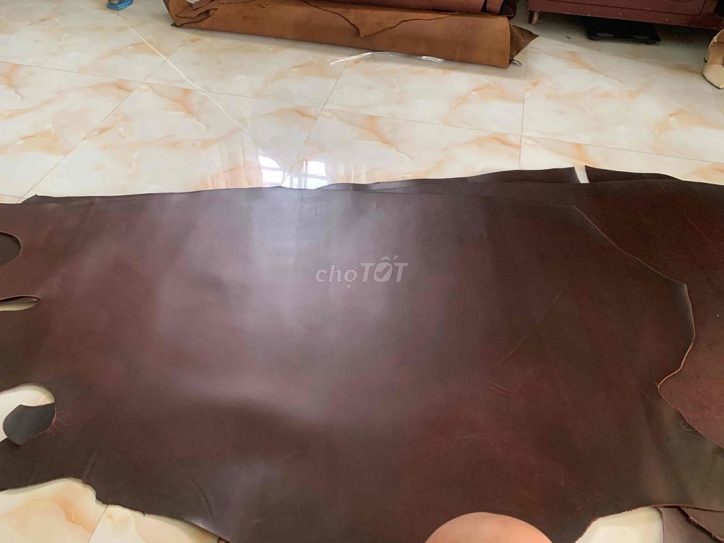 Da bò pullup màu Nâu chocolate. Mua bán Phụ kiện thời trang khác tại Quận Bình Thuỷ Cần Thơ được đăng bởi Nguyễn Thế Quốc Anh hình 1