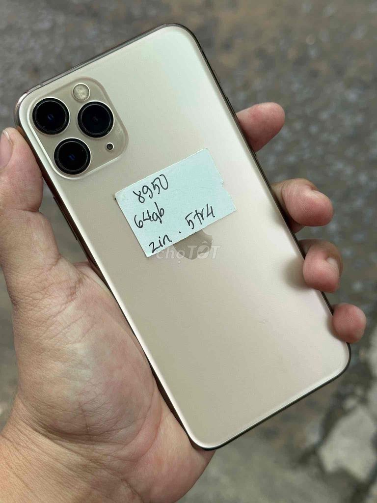 Apple iPhone 11 Pro 64GB Vàng. Mua bán Điện thoại tại Thành phố Biên Hòa Đồng Nai được đăng bởi Táo dạo hình 1