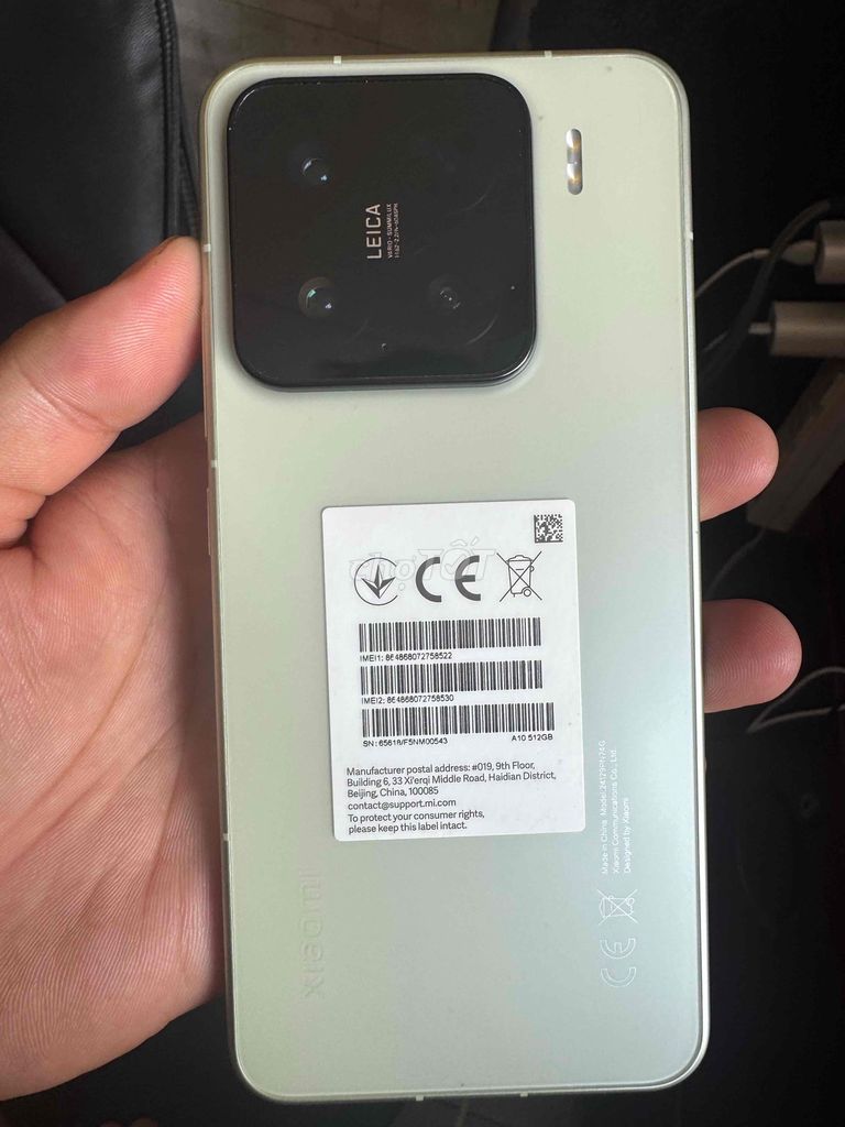 Xiaomi 15 512GB Xanh lá. Mua bán Điện thoại tại Huyện Hóc Môn Tp Hồ Chí Minh được đăng bởi Luan Phan hình 1