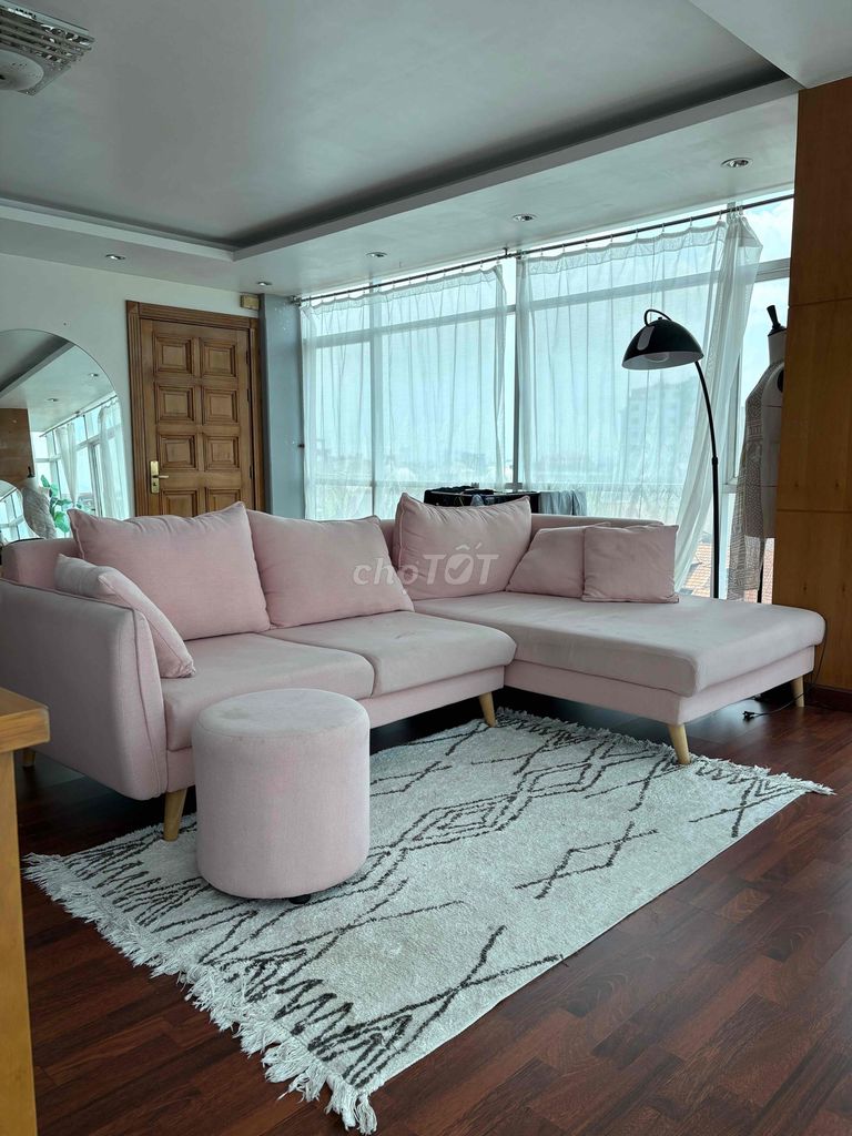 Sofa góc Vải 270x150x80 cm Đã sử dụng. Mua bán Bàn ghế tại Thành phố Thủ Đức Tp Hồ Chí Minh được đăng bởi Khánh Ngọc hình 1