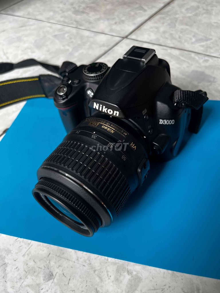 Máy ảnh Nikon D3000 Đen 18-55 VR. Mua bán Máy ảnh, Máy quay tại Quận Tân Phú Tp Hồ Chí Minh được đăng bởi Tấn Anh  hình 1