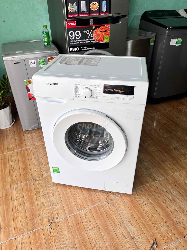 Máy giặt Samsung 8kg cửa ngang 98%. Mua bán Máy giặt tại Thành phố Trà Vinh Trà Vinh được đăng bởi Điện Máy Điện Lạnh Thanh lý hình 1