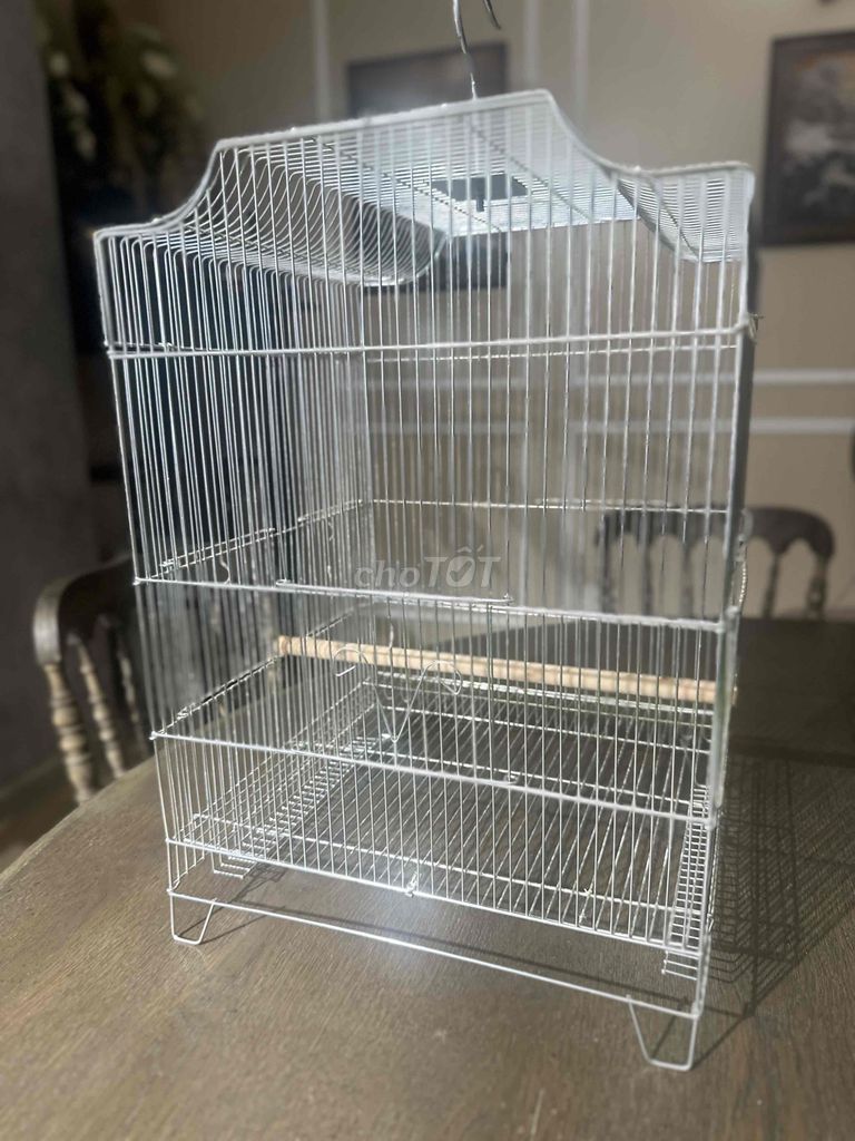 Lồng chim Inox Bóng 35x50cm. Mua bán Phụ kiện, Thức ăn, Dịch vụ tại Quận Tân Phú Tp Hồ Chí Minh được đăng bởi Nhuận Huỳnh hình 1