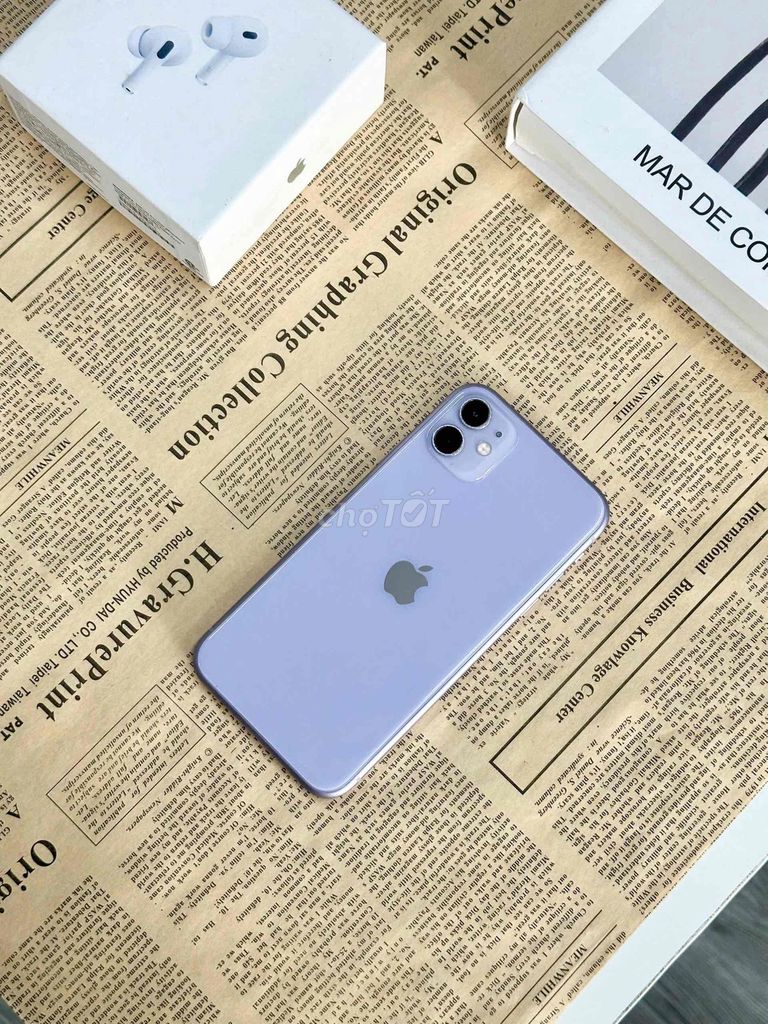 iPhone 11 64GB Tím - GÓP 0Đ. Mua bán Điện thoại tại Quận Ninh Kiều Cần Thơ được đăng bởi Minh Mobile hình 1