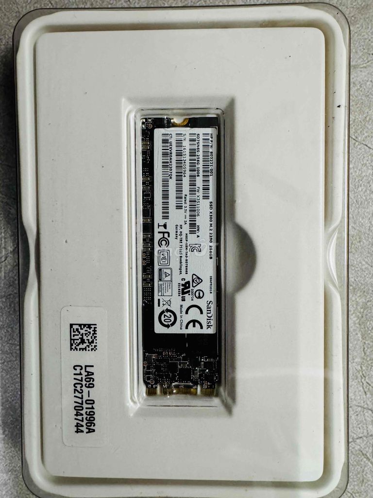 SSD M.2 2280 256GB Sandisk ( tháo máy )