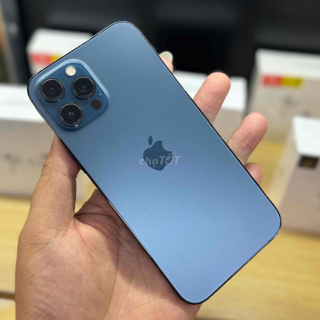 IPHONE 12PRO MAX 256GB BLUE Quốc Tế