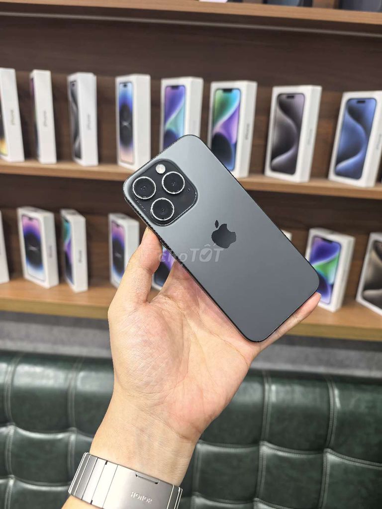 iPhone 15 Pro 128GB Đen Bản sim vật lý. Mua bán Điện thoại tại Thành phố Buôn Ma Thuột Đắk Lắk được đăng bởi Định Phone47 hình 1