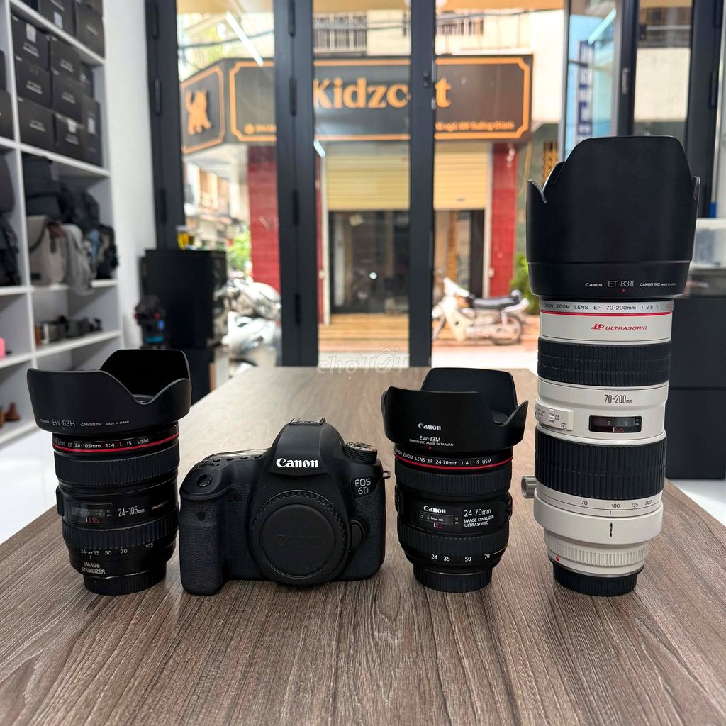Canon 6D & 24-70F4L IS & 24-105F4L IS &70-200F2.8L. Mua bán Máy ảnh, Máy quay tại Quận Thanh Xuân Hà Nội được đăng bởi Nguyễn Cường Camera hình 1