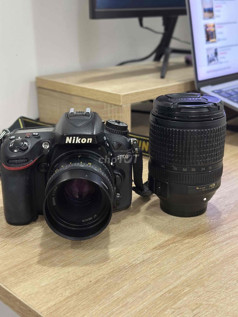 Máy ảnh Nikon D7100 + lens 50mm f/1.8D. Mua bán Máy ảnh, Máy quay tại Quận Ninh Kiều Cần Thơ được đăng bởi Nhi hình 1