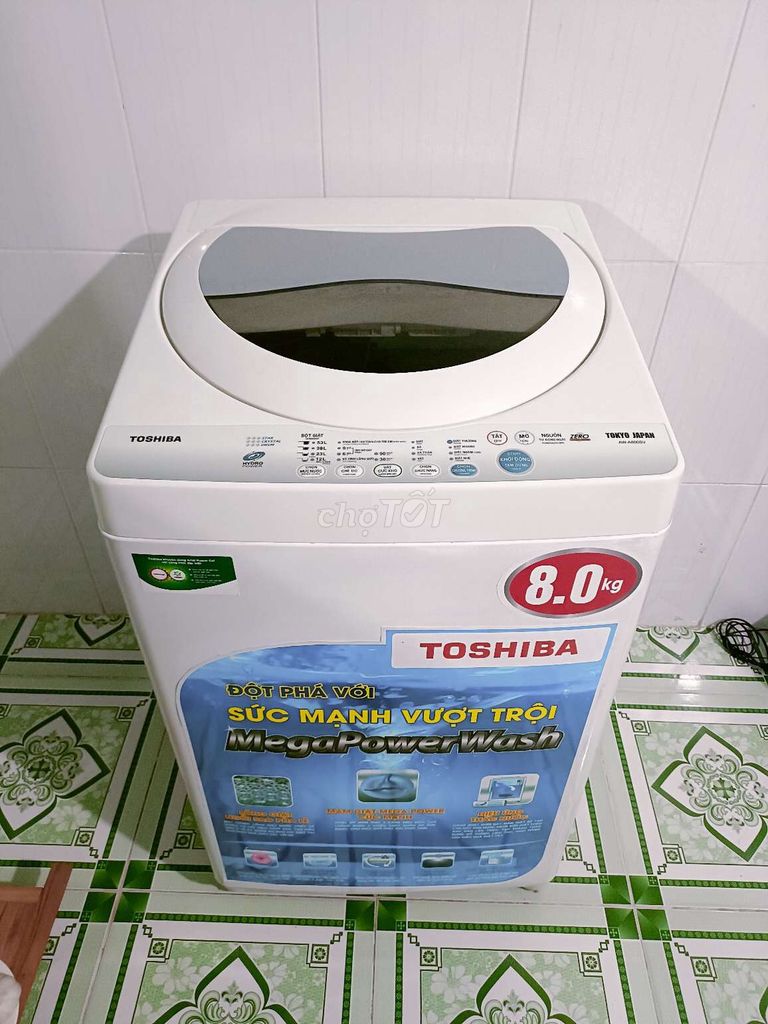 Máy toshiba 8kg, Bảo hành 3 tháng