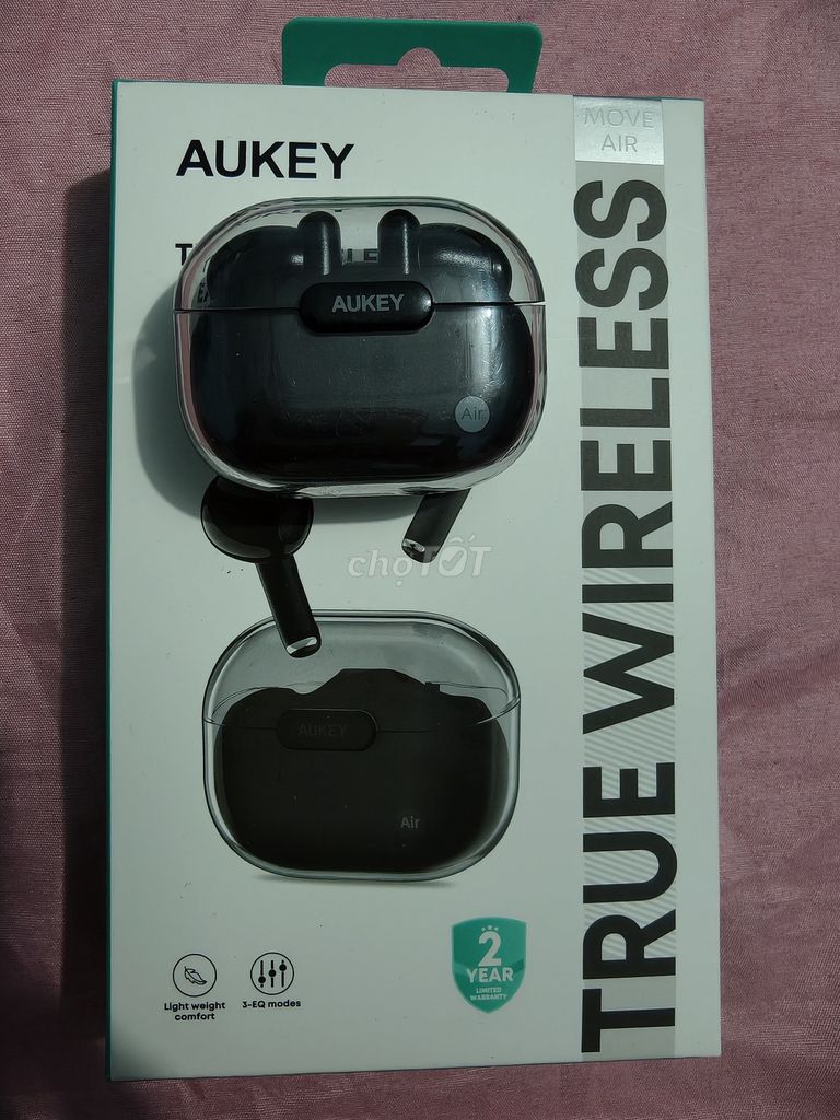 Tai nghe không dây AUKEY Move Air Đen. Mua bán Tivi, Âm thanh tại Thành phố Sóc Trăng Sóc Trăng được đăng bởi Nhà Đất Sóc Trăng Huỳnh hình 1