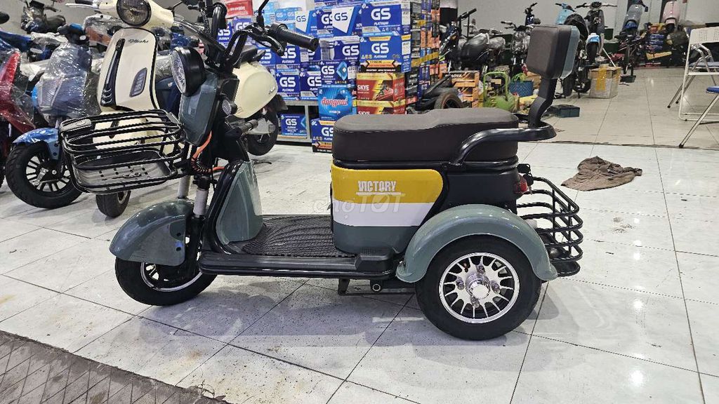 Xe điện ba bánh mới chạy 100km. Mua bán Xe điện tại Thị xã Bến Cát Bình Dương được đăng bởi Hoàng Nam hình 4