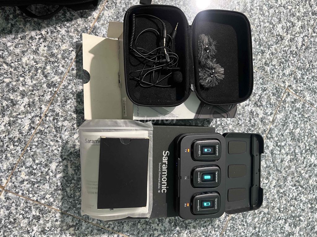 Microphone Saramonic B500 Pro B2 Đen. Mua bán Tivi, Âm thanh tại Thị xã Phú Mỹ Bà Rịa - Vũng Tàu được đăng bởi Phương hình 1