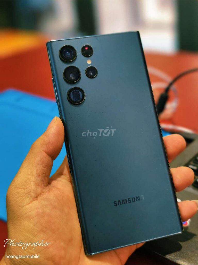 Samsung Galaxy S22 Ultra Xanh. Mua bán Điện thoại tại Quận Tân Bình Tp Hồ Chí Minh được đăng bởi Táo Bán Lổ hình 1