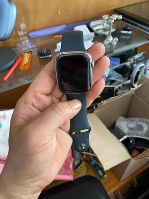 apple watch series 7 45 mm  thép trắng bản esim. Mua bán Thiết bị đeo thông minh tại Quận Hồng Bàng Hải Phòng được đăng bởi nguyễn văn tuân