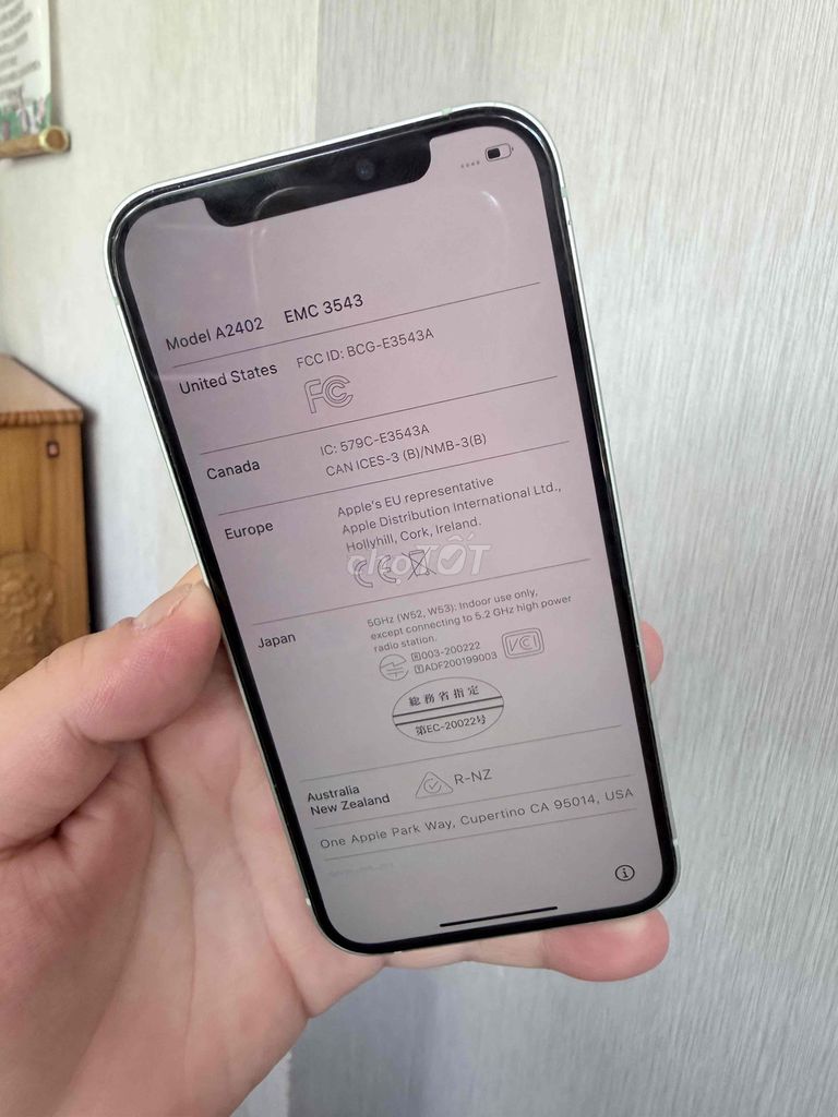 Apple iPhone 12 64GB Xanh Mint. Mua bán Điện thoại tại Quận Hải Châu Đà Nẵng được đăng bởi Chi Nhánh Thế Giới Số Đà Nẵng hình 1