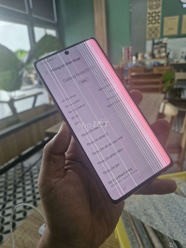 Samsung Galaxy Note 20 Sọc màn hình. Mua bán Điện thoại tại Quận Ninh Kiều Cần Thơ được đăng bởi nguyễn Trần Quân hình 1