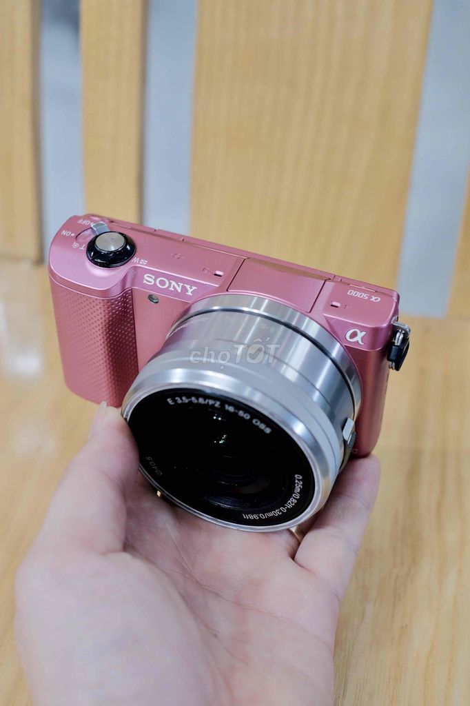 Máy ảnh Sony A5000 Hồng 16-50mm. Mua bán Máy ảnh, Máy quay tại Huyện Định Quán Đồng Nai được đăng bởi Máy Ảnh Compact Đồng Nai hình 1