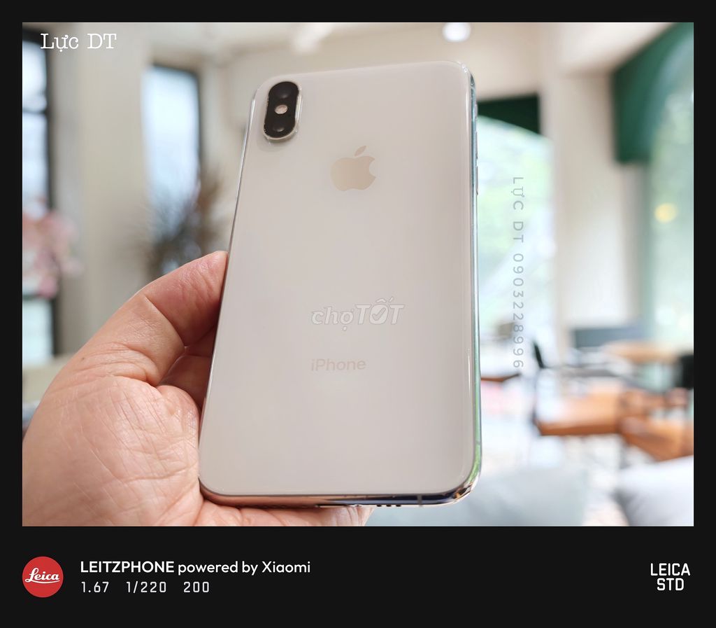 Apple iPhone XS 64GB Trắng 99% zin , ,pin new. Mua bán Điện thoại tại Quận Hoàng Mai Hà Nội được đăng bởi mobilehungthinh hình 1