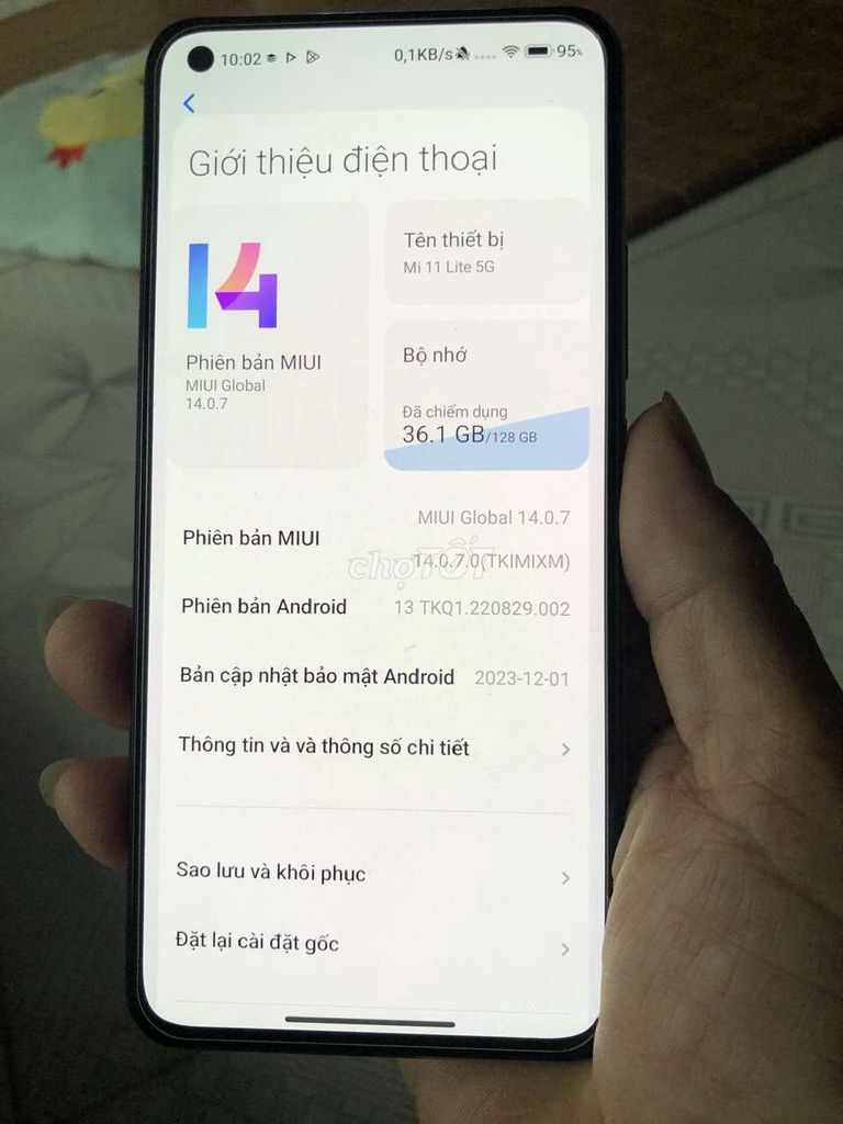 Xiaomi Mi 11 Lite 5G 128GB Hồng. Mua bán Điện thoại tại Quận Ngô Quyền Hải Phòng được đăng bởi hoang huy hình 1