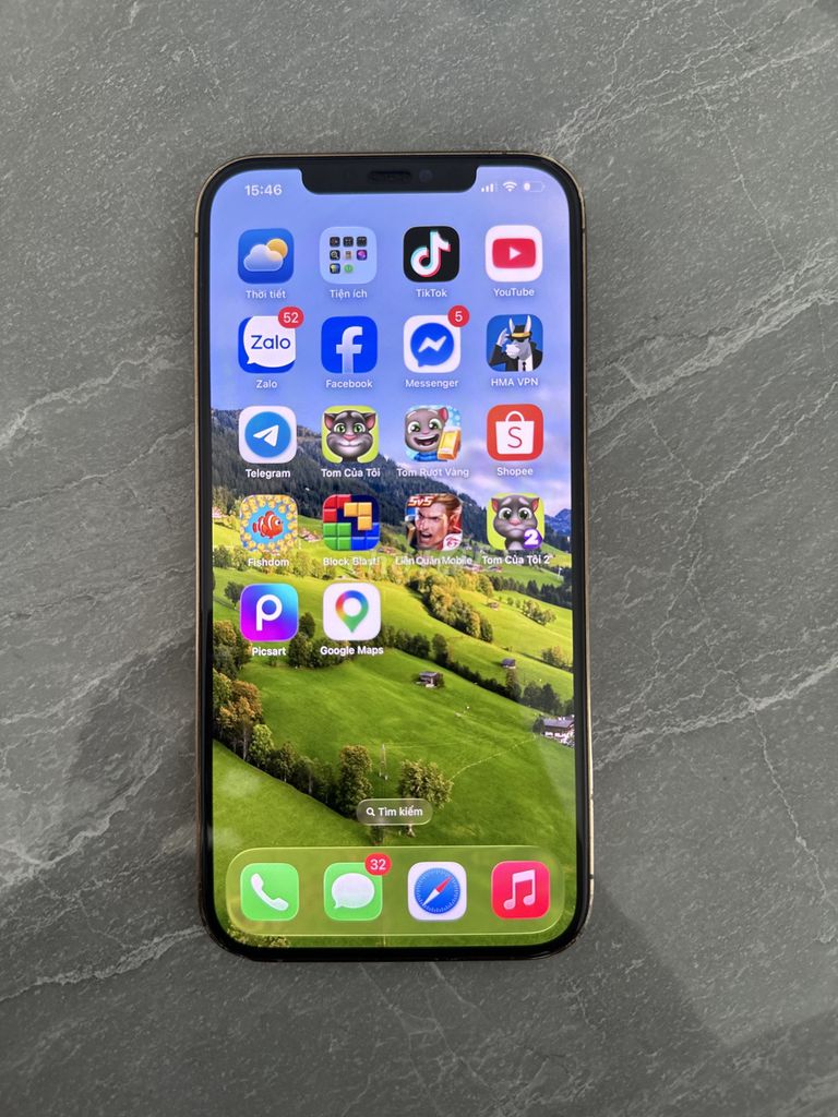 Apple iPhone 12 Pro Max Vàng Không Face ID. Mua bán Điện thoại tại Thành phố Vũng Tàu Bà Rịa - Vũng Tàu được đăng bởi nguyen thach hình 1