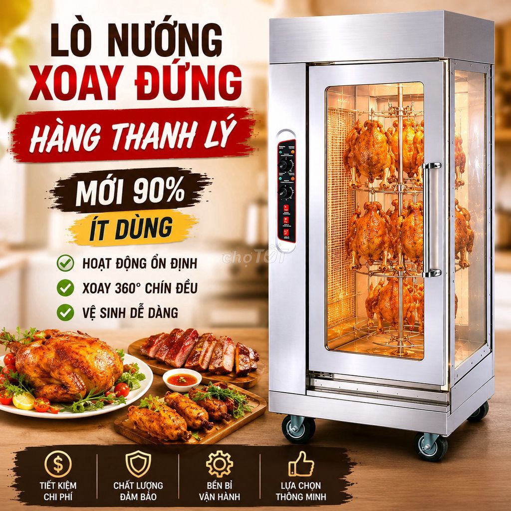 Thanh Lý Lò Nướng Điện Xoay Đứng OT-206 [mới 90%]. Mua bán Bếp, lò, đồ điện nhà bếp tại Thành phố Biên Hòa Đồng Nai được đăng bởi Hoàng Long hình 1