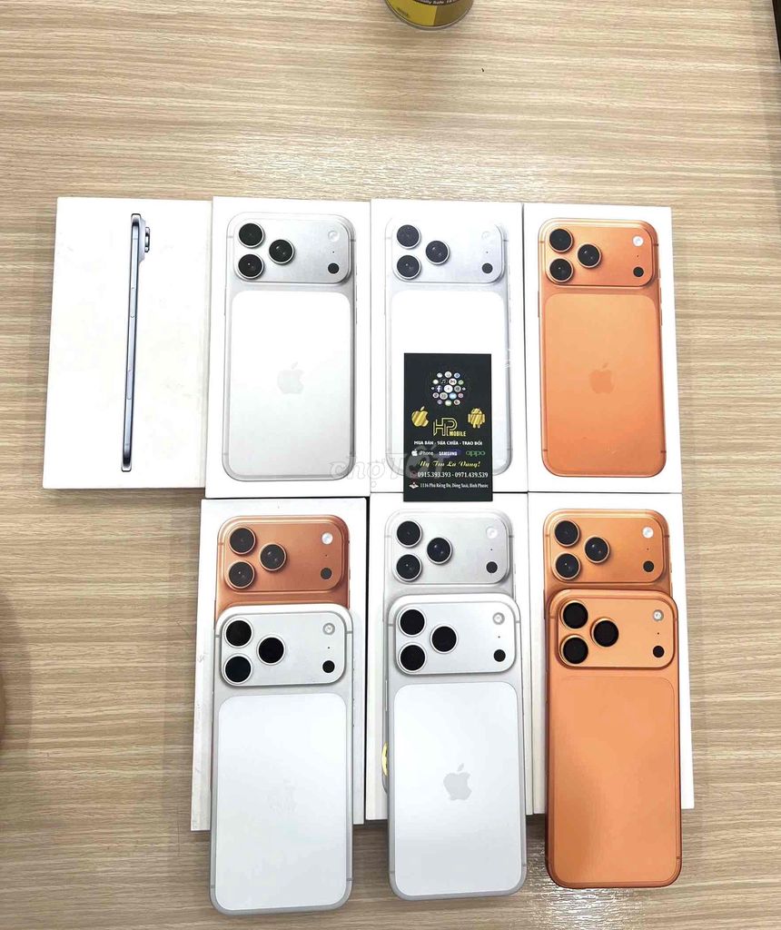 Apple iPhone 17 Pro Max Cam, Trắng. Mua bán Điện thoại tại Thành phố Đồng Xoài Bình Phước được đăng bởi Hoàng  Minh Phụng hình 1
