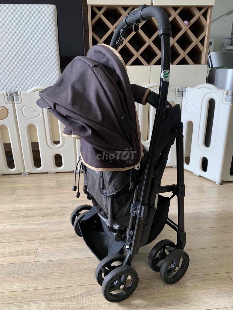 Xe đẩy Combi Mechacal Handy kẻ xanh. Mua bán Mẹ và bé tại Quận 8 Tp Hồ Chí Minh được đăng bởi Đào Duy Tú hình 1