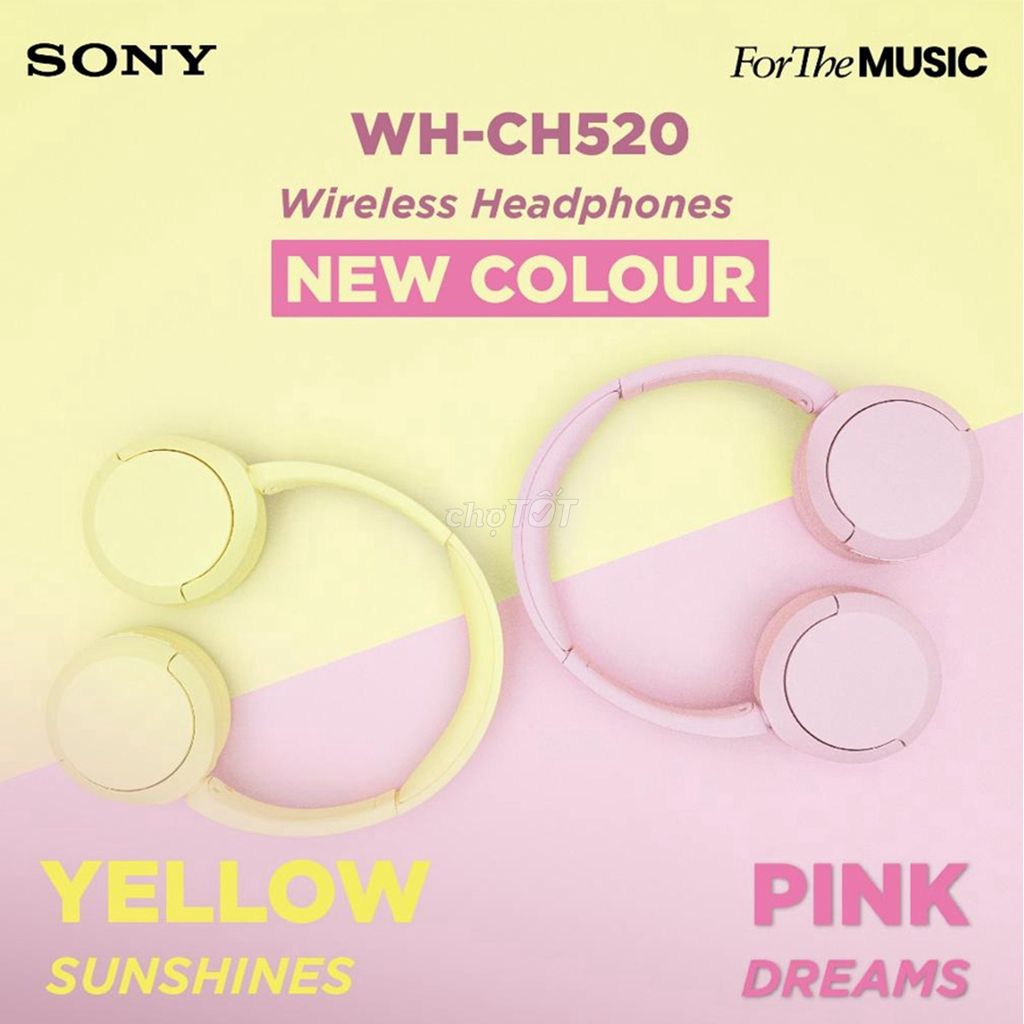 Tai nghe Sony WH-CH520. Mua bán Tivi, Âm thanh tại Quận Tân Phú Tp Hồ Chí Minh được đăng bởi Cường Phan CoLtd hình 1