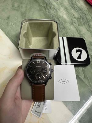 Đồng hồ nam Fossil dây da - Full box new 100%. Mua bán Đồng hồ tại Quận 3 Tp Hồ Chí Minh được đăng bởi Khánh Nguyễn