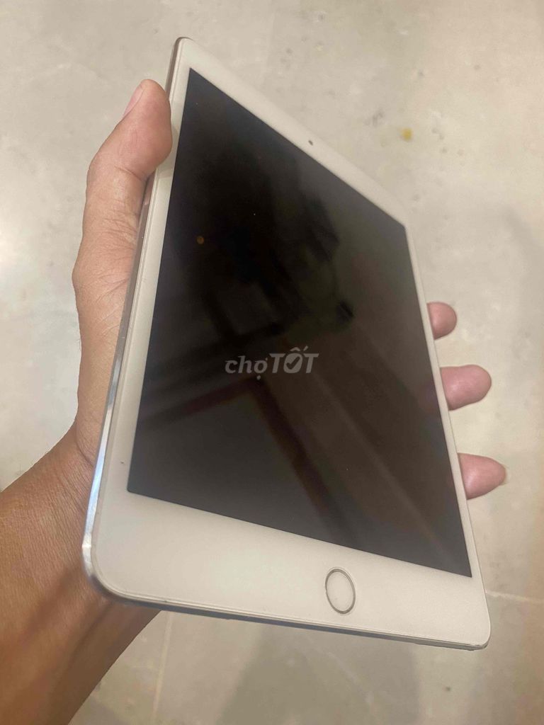 Apple iPad mini 4 128GB Bạc. Mua bán Máy tính bảng tại Quận 1 Tp Hồ Chí Minh được đăng bởi kieu phong  hình 1