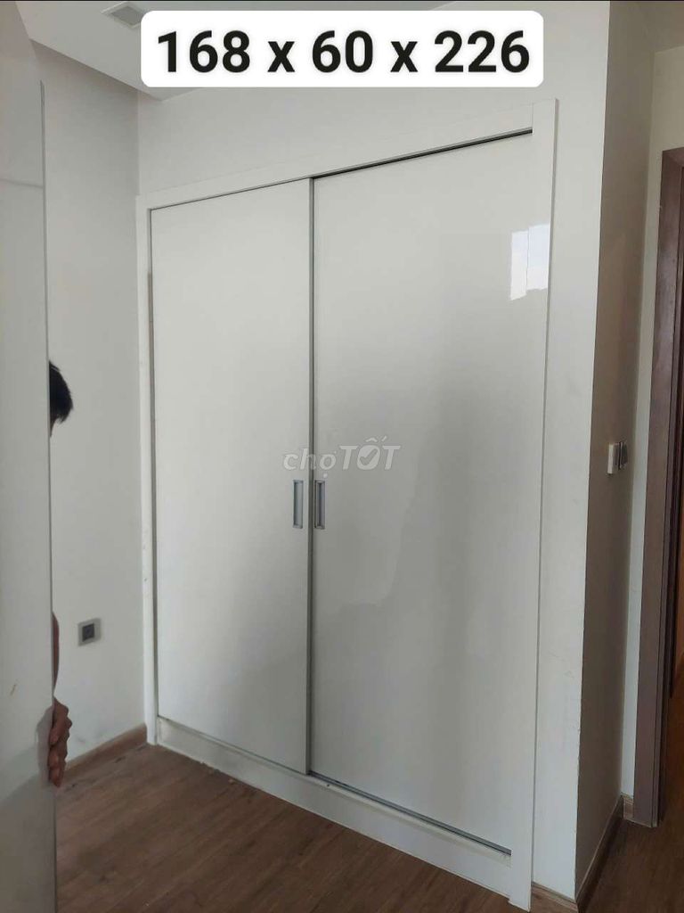 Tủ quần áo Gỗ cốt xanh Trắng. Mua bán Tủ, kệ gia đình tại Quận Hà Đông Hà Nội được đăng bởi Vũ văn khương hình 1