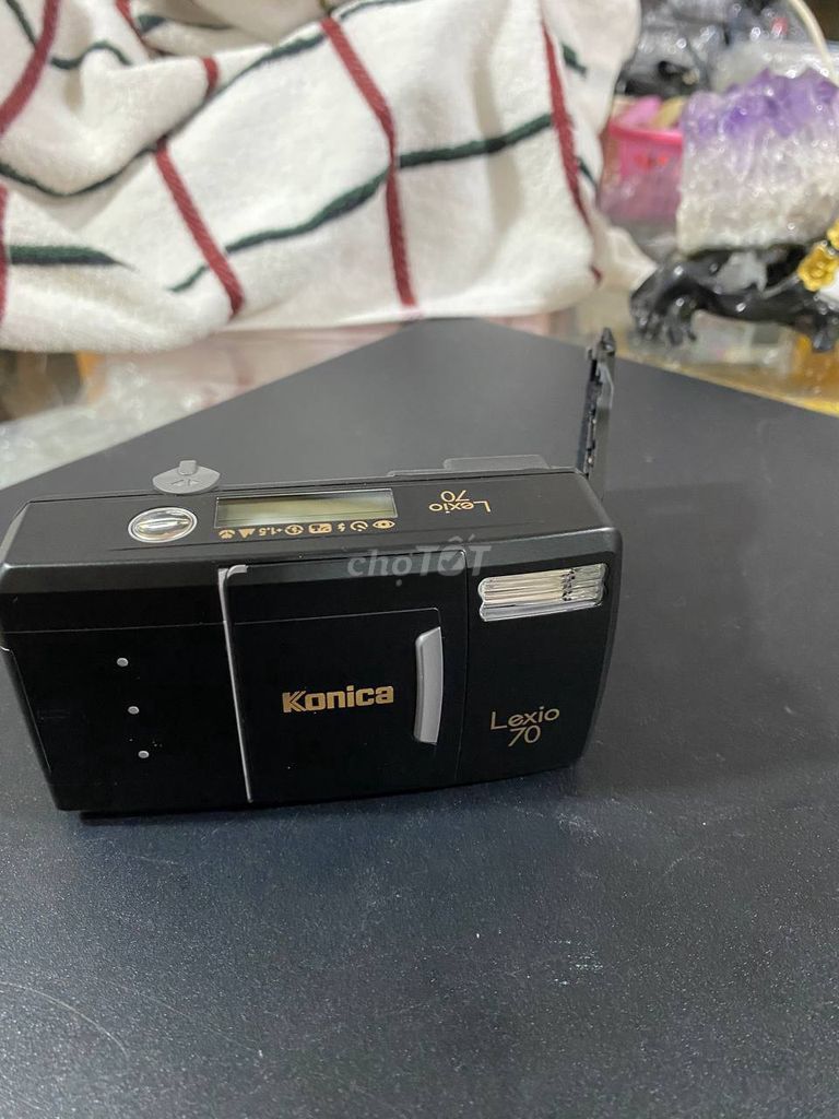 Máy ảnh Konica Lexio 70 Đen. Mua bán Máy ảnh, Máy quay tại Huyện Trà Ôn Vĩnh Long được đăng bởi maximura hình 1