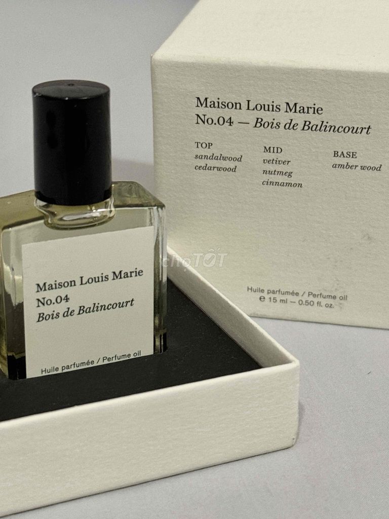Nước hoa lăn Maison Louis Marie No.04 (fullbox)