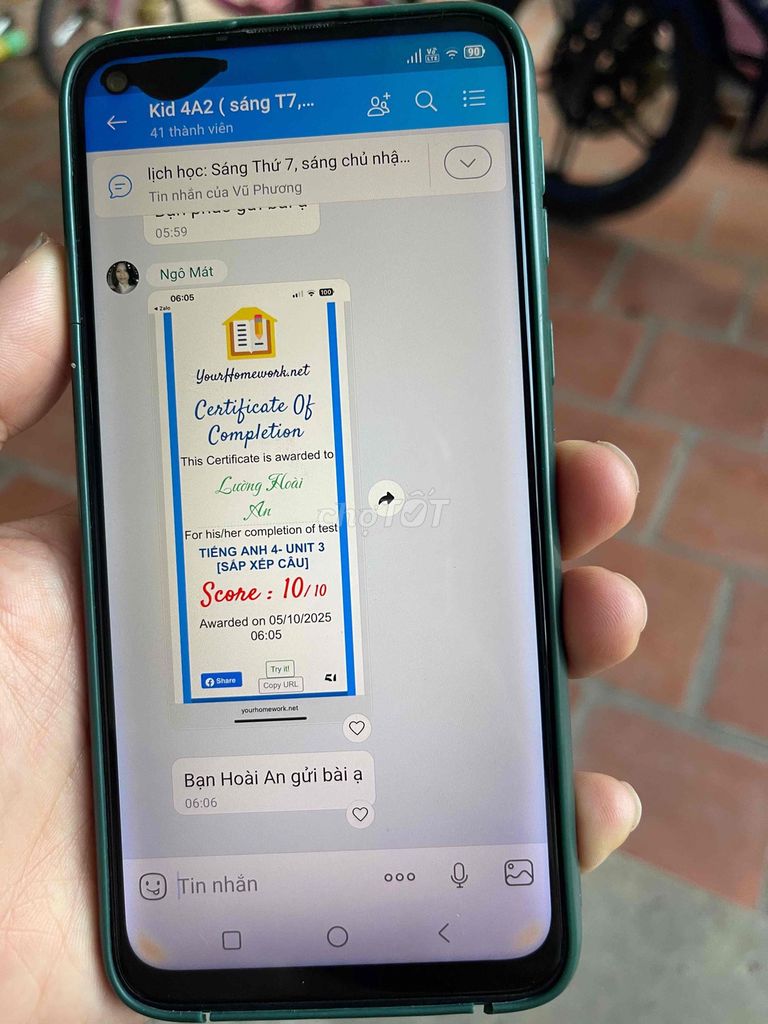 Vsmart Joy 4 64GB Xanh Dương - Đã dùng. Mua bán Điện thoại tại Huyện Lạng Giang Bắc Giang được đăng bởi Bụi hình 1