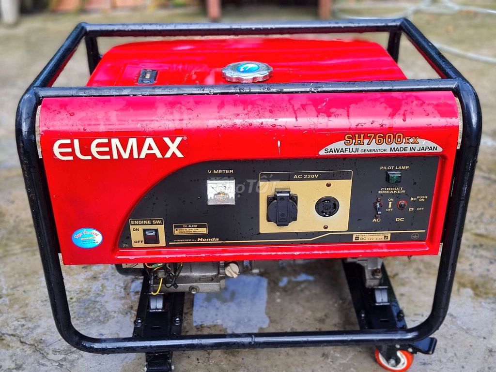 Máy phát điện Honda Nhật Elemax SH 7600 6KVA