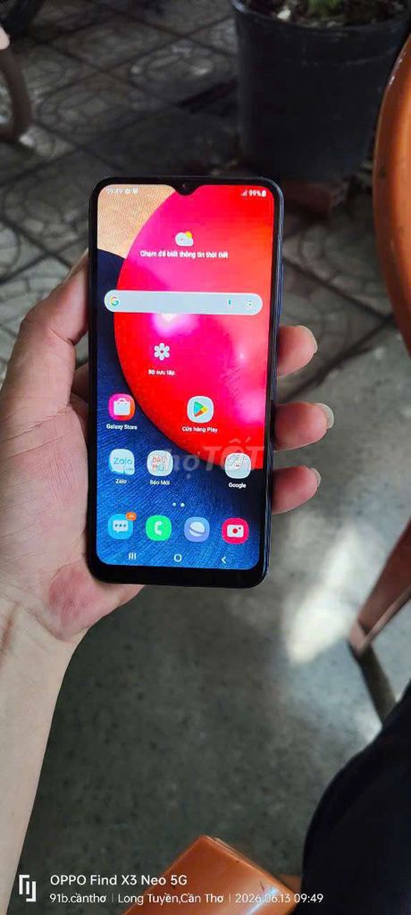 Samsung A02s 3GB/32GB Xanh. Mua bán Điện thoại tại Quận Bình Thuỷ Cần Thơ được đăng bởi cầu rạch súc 91b Nguyễn Văn Linh  hình 1