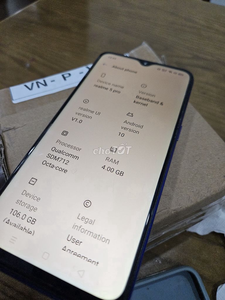 Realme 5 Pro 4GB/128GB. Mua bán Điện thoại tại Quận Đống Đa Hà Nội được đăng bởi Quang hình 1