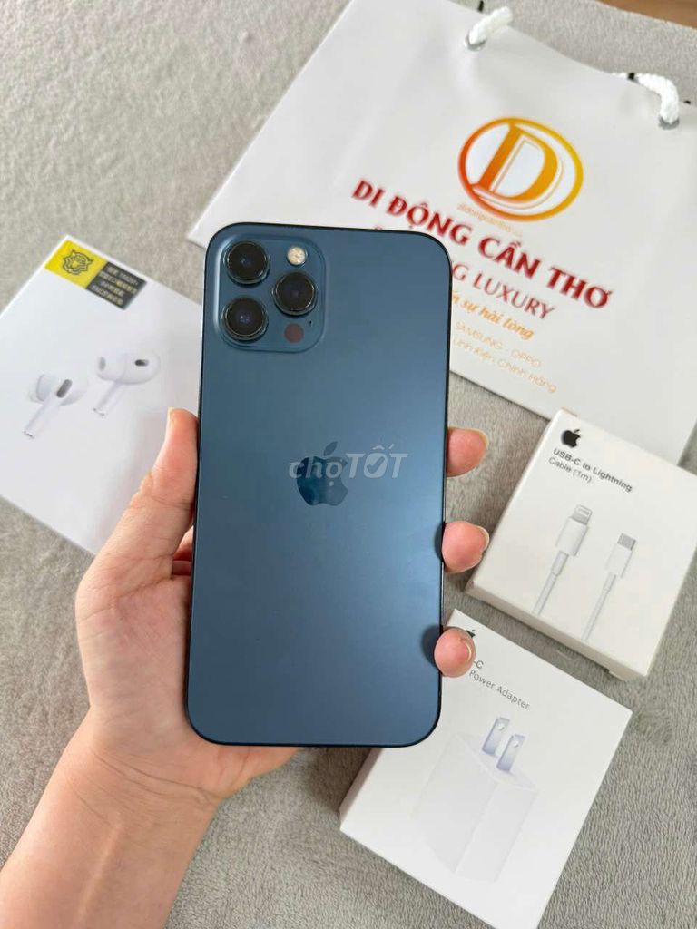 iPhone 12 Pro Max 128GB Xanh. Mua bán Điện thoại tại Quận Ninh Kiều Cần Thơ được đăng bởi Di Động Cần Thơ hình 1